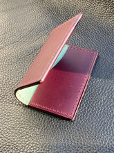Load image into Gallery viewer, Our men's wallets are meticulously hand stitched using the finest leathers from around the world, whether you are looking for Italian vegetable tanned leather, shell Cordovan or exotic leathers then www.leathercompositions.com are able to produce something unique to you. Choose from our wallets in store or design your own unique colour and leather scheme