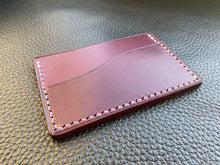Load image into Gallery viewer, Our UK leather wallets are handmade using Italian leathers and the finest cordovan and exotics from around the world. Meticulously handmade and hand stitched using traditional methods to ensure the highest quality UK leather goods are made.www.leathercompositions.com