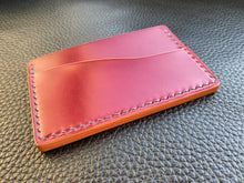 Load image into Gallery viewer, Our handmade leather goods are perfect for every day use, whether you are looking for a handmade wallet, coin holder purse or one of our items from the bifold card holder range, we will have what you need or make what you want www.leathercompositions.com