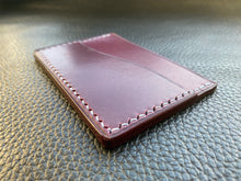 Load image into Gallery viewer, Our UK leather wallets are handmade using Italian leathers and the finest cordovan and exotics from around the world. Meticulously handmade and hand stitched using traditional methods to ensure the highest quality UK leather goods are made.www.leathercompositions.com