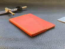 Load image into Gallery viewer, Our handmade leather goods are perfect for every day use, whether you are looking for a handmade wallet, coin holder purse or one of our items from the bifold card holder range, we will have what you need or make what you want www.leathercompositions.com