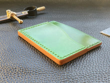 Load image into Gallery viewer, Our handmade leather goods are perfect for every day use, whether you are looking for a handmade wallet, coin holder purse or one of our items from the bifold card holder range, we will have what you need or make what you want www.leathercompositions.com