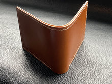 Load image into Gallery viewer, Our men's wallets are meticulously hand stitched using the finest leathers from around the world, whether you are looking for Italian vegetable tanned leather, shell Cordovan or exotic leathers then www.leathercompositions.com are able to produce something unique to you. Choose from our wallets in store or design your own unique colour and leather scheme