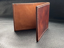 Load image into Gallery viewer, Our men's wallets are meticulously hand stitched using the finest leathers from around the world, whether you are looking for Italian vegetable tanned leather, shell Cordovan or exotic leathers then www.leathercompositions.com are able to produce something unique to you. Choose from our wallets in store or design your own unique colour and leather scheme