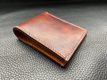 Load image into Gallery viewer, Our men's wallets are meticulously hand stitched using the finest leathers from around the world, whether you are looking for Italian vegetable tanned leather, shell Cordovan or exotic leathers then www.leathercompositions.com are able to produce something unique to you. Choose from our wallets in store or design your own unique colour and leather scheme