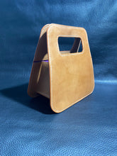 Load image into Gallery viewer, Retro styled fashion ladies fashion handbag. Perfect to accompany both formal and casual attire. Made from the finest leathers from the best tanneries around the world. We can change the leather, colours, stitching and edge colour to make this bag unique to you.www.leathercompositions.com