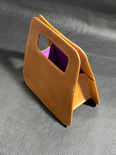 Load image into Gallery viewer, Retro styled fashion ladies fashion handbag. Perfect to accompany both formal and casual attire. Made from the finest leathers from the best tanneries around the world. We can change the leather, colours, stitching and edge colour to make this bag unique to you.www.leathercompositions.com