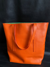 Load image into Gallery viewer, Made to order bespoke leather tote bag, fully handmade in the UK using the finest Italian leathers and meticulously hand stitched to provide heirloom quality products to last a lifetime. Fully customisable to make our bags truly unique to our customers.www.leathercompositions.com