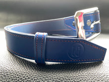 Load image into Gallery viewer, To accompany our handmade leather wallets we have created stylish handcrafted Italian vegetable tanned belts, hand stitched and using the finest English and Italian hardwarewww.leathercompositions.com