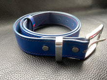Load image into Gallery viewer, To accompany our handmade leather wallets we have created stylish handcrafted Italian vegetable tanned belts, hand stitched and using the finest English and Italian hardwarewww.leathercompositions.com