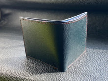 Load image into Gallery viewer, Our men's wallets are meticulously hand stitched using the finest leathers from around the world, whether you are looking for Italian vegetable tanned leather, shell Cordovan or exotic leathers then www.leathercompositions.com are able to produce something unique to you. Choose from our wallets in store or design your own unique colour and leather scheme