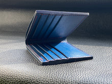 Load image into Gallery viewer, Our men's wallets are meticulously hand stitched using the finest leathers from around the world, whether you are looking for Italian vegetable tanned leather, shell Cordovan or exotic leathers then www.leathercompositions.com are able to produce something unique to you. Choose from our wallets in store or design your own unique colour and leather scheme