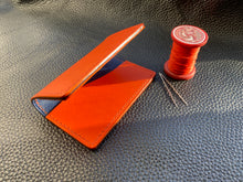 Load image into Gallery viewer, Our men&#39;s wallets are meticulously hand stitched using the finest leathers from around the world, whether you are looking for Italian vegetable tanned leather, shell Cordovan or exotic leathers then www.leathercompositions.com are able to produce something unique to you. Choose from our wallets in store or design your own unique colour and leather scheme
