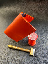 Load image into Gallery viewer, Our men&#39;s wallets are meticulously hand stitched using the finest leathers from around the world, whether you are looking for Italian vegetable tanned leather, shell Cordovan or exotic leathers then www.leathercompositions.com are able to produce something unique to you. Choose from our wallets in store or design your own unique colour and leather scheme
