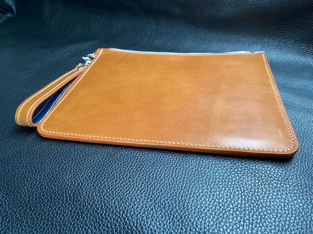 Handmade Italian leather iPad cases which are fully lined to offer the best protection, these iPad cases are hand stitched using traditional saddle stitched methods to produce the best quality products, the leather pouch can double as a clutch bag for every day use and each comes with a detachable handle for that additional stylish look www.leathercompositions.com