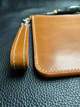 Load image into Gallery viewer, Handmade Italian leather iPad cases which are fully lined to offer the best protection, these iPad cases are hand stitched using traditional saddle stitched methods to produce the best quality products, the leather pouch can double as a clutch bag for every day use and each comes with a detachable handle for that additional stylish look www.leathercompositions.com
