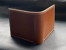 Load image into Gallery viewer, Our men&#39;s wallets are meticulously hand stitched using the finest leathers from around the world, whether you are looking for Italian vegetable tanned leather, shell Cordovan or exotic leathers then www.leathercompositions.com are able to produce something unique to you. Choose from our wallets in store or design your own unique colour and leather scheme
