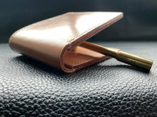 Load image into Gallery viewer, Our men&#39;s wallets are meticulously hand stitched using the finest leathers from around the world, whether you are looking for Italian vegetable tanned leather, shell Cordovan or exotic leathers then www.leathercompositions.com are able to produce something unique to you. Choose from our wallets in store or design your own unique colour and leather scheme
