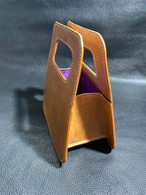 Load image into Gallery viewer, Retro styled fashion ladies fashion handbag. Perfect to accompany both formal and casual attire. Made from the finest leathers from the best tanneries around the world. We can change the leather, colours, stitching and edge colour to make this bag unique to you.www.leathercompositions.com
