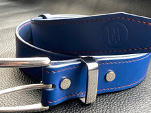 Load image into Gallery viewer, To accompany our handmade leather wallets we have created stylish handcrafted Italian vegetable tanned belts, hand stitched and using the finest English and Italian hardwarewww.leathercompositions.com
