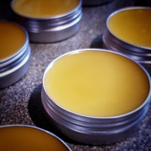 Load image into Gallery viewer, Small batch artisan leather balm that is perfect for nourishing vegetable tanned leather to keep it soft and supple. 100% handmade from 100% natural products so this balm is kind to your luxury leather goods. www.leathercompositions.com
